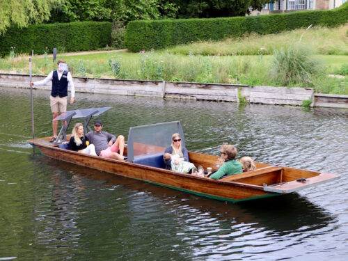 Lets go punting Cambridge