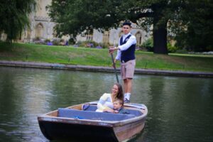 Lets go punting Cambridge