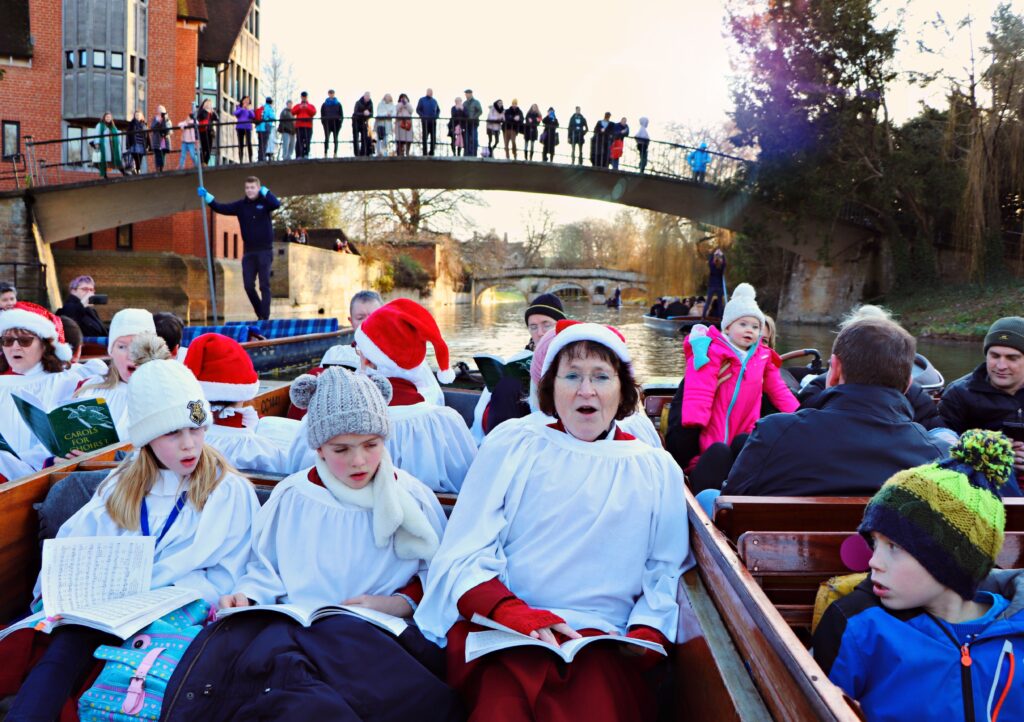 Christmas Carols on the River with Lets Go Punting!
