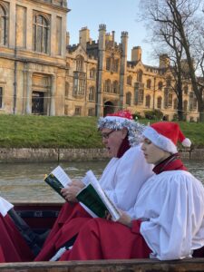 Christmas Carols on the River with Let's Go Punting