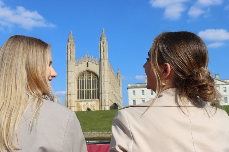 Kings College Cambridge Let's Go Punting