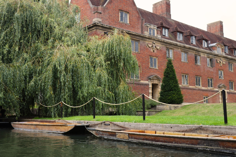 Magdalene College from the River Cam