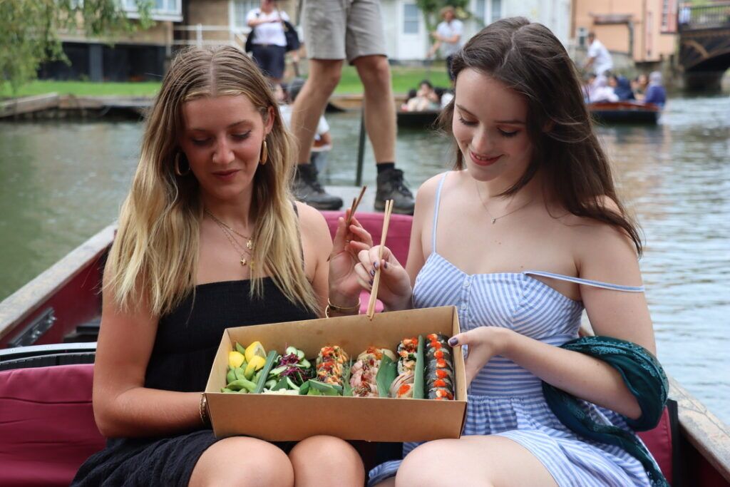 KIBOU Sushi punting picnic Cambridge
