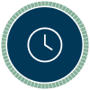 Clock icon for guided tour duration.