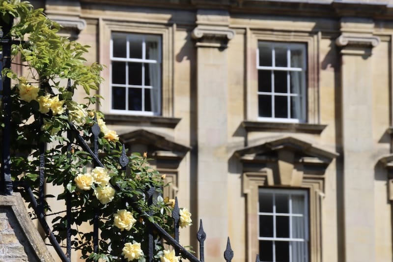 Clare college punting in cambridge